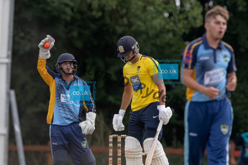 20180715 Edgworth_Fury v Greenfield_Thunder Marston T20 Semi 036.jpg - Edgworth Fury take on Greenfield Thunder in the second semifinal of the GMCL Marston T20 competition at Woodbank CC